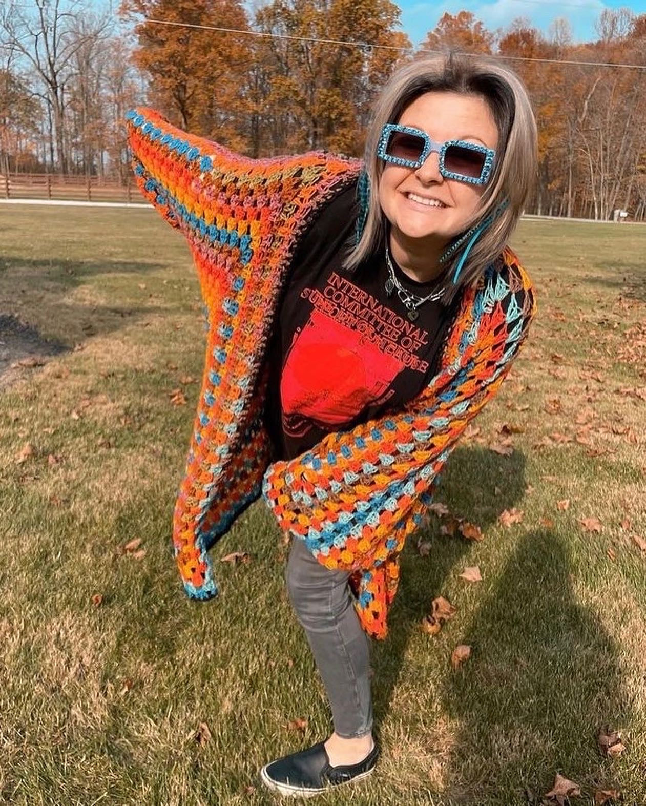 OG Rainbow Brain Cardigan
