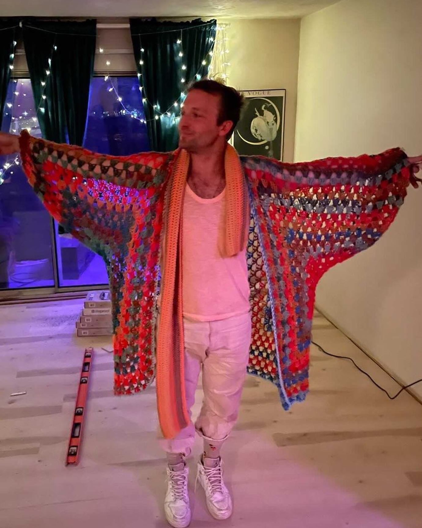 OG Rainbow Brain Cardigan