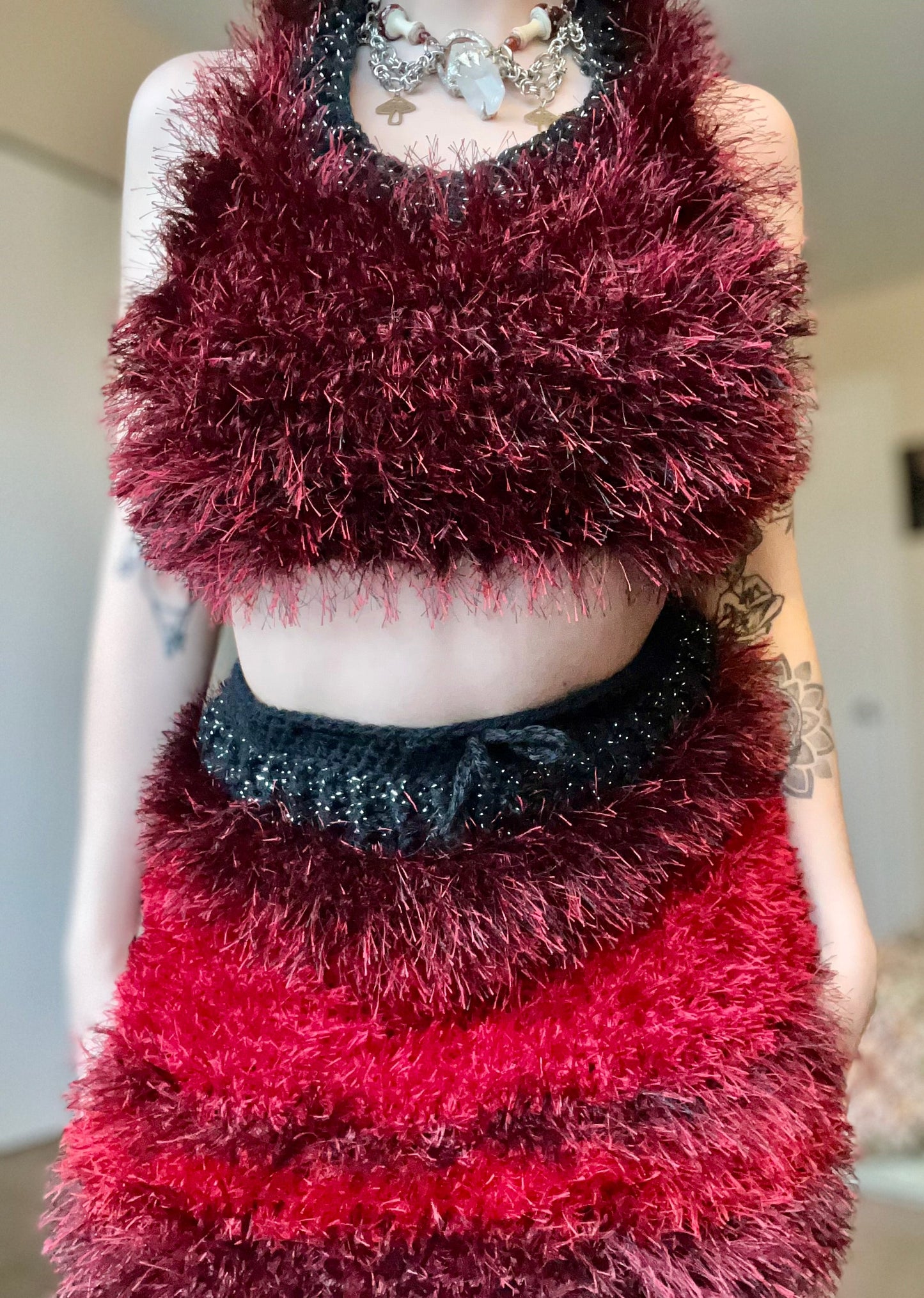 Furry Fae Crochet Set XS/S/M