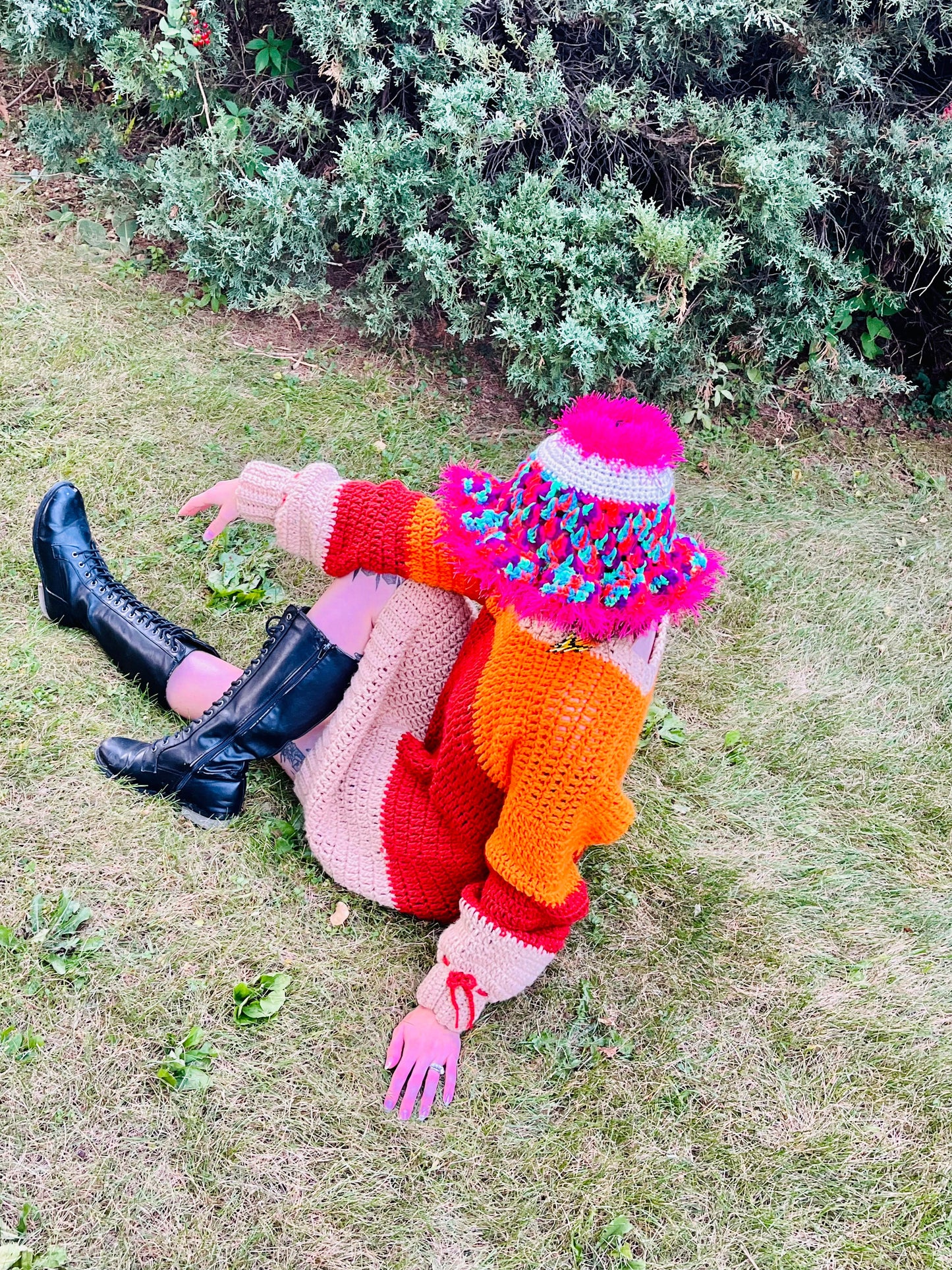 Pink Eye Perspective Bucket Hat