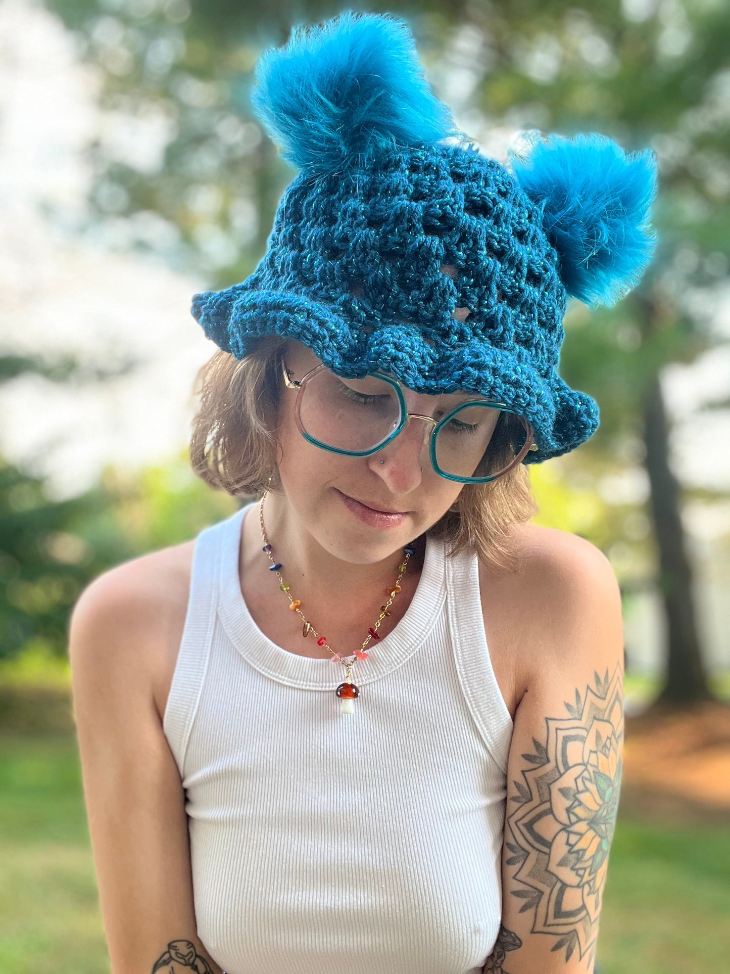 Blue Aikido Cap