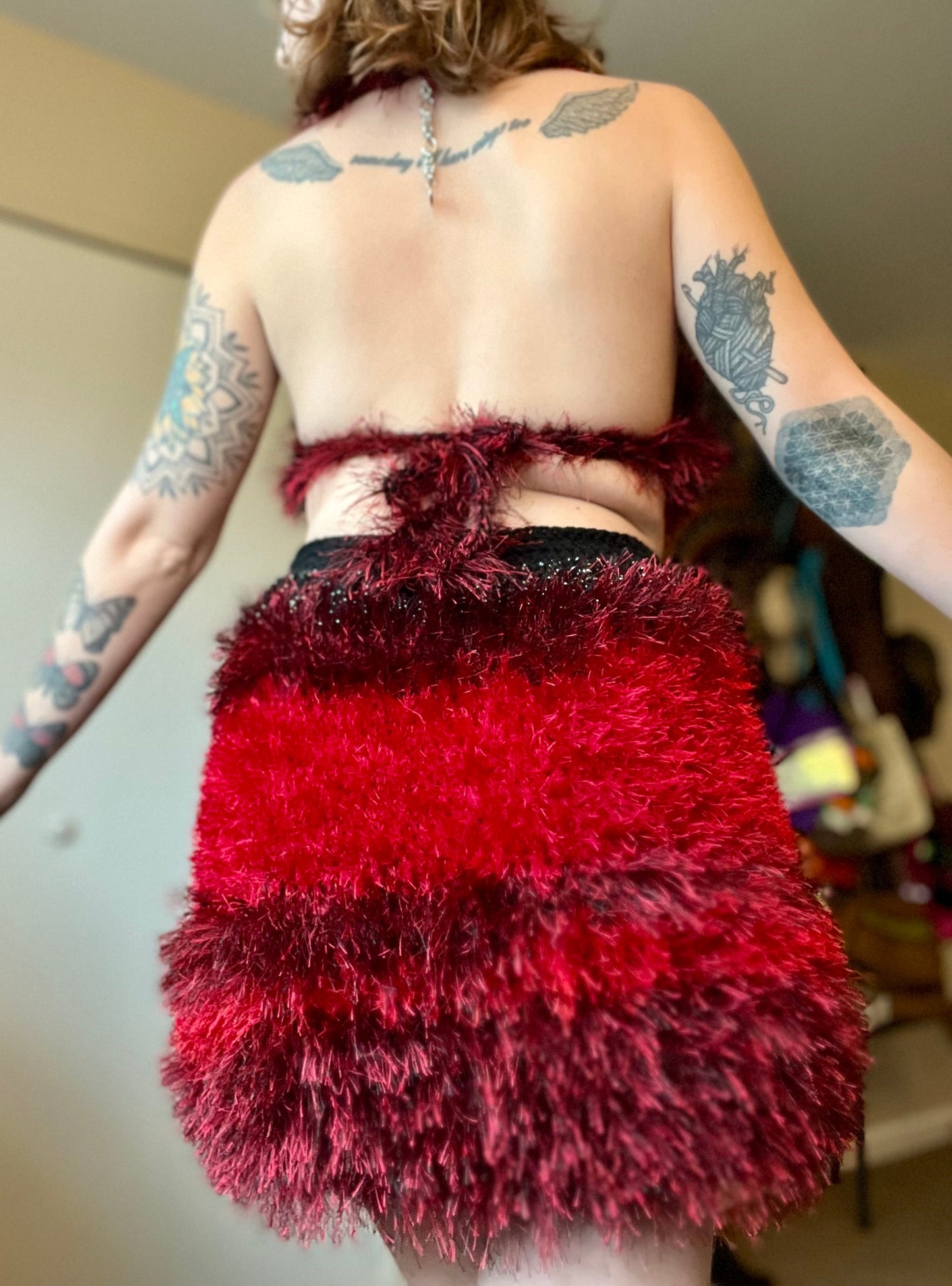 Furry Fae Crochet Set XS/S/M