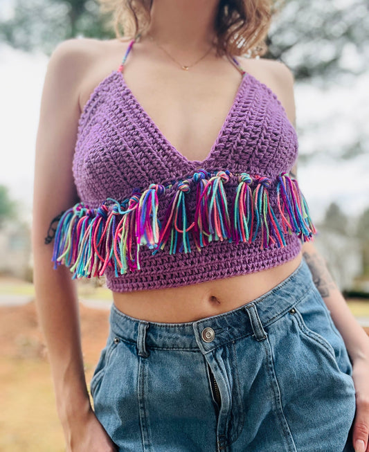 Funky Fringe Top Small/Medium