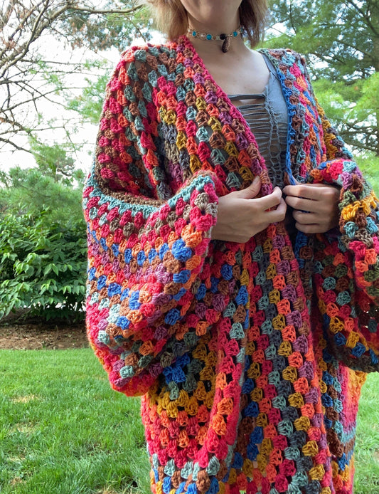 OG Rainbow Brain Cardigan