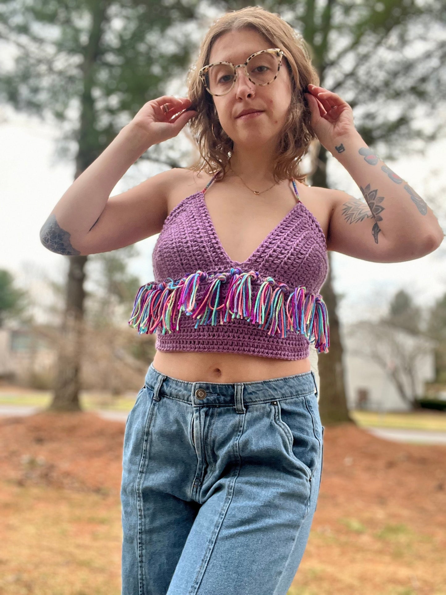 Funky Fringe Top Small/Medium