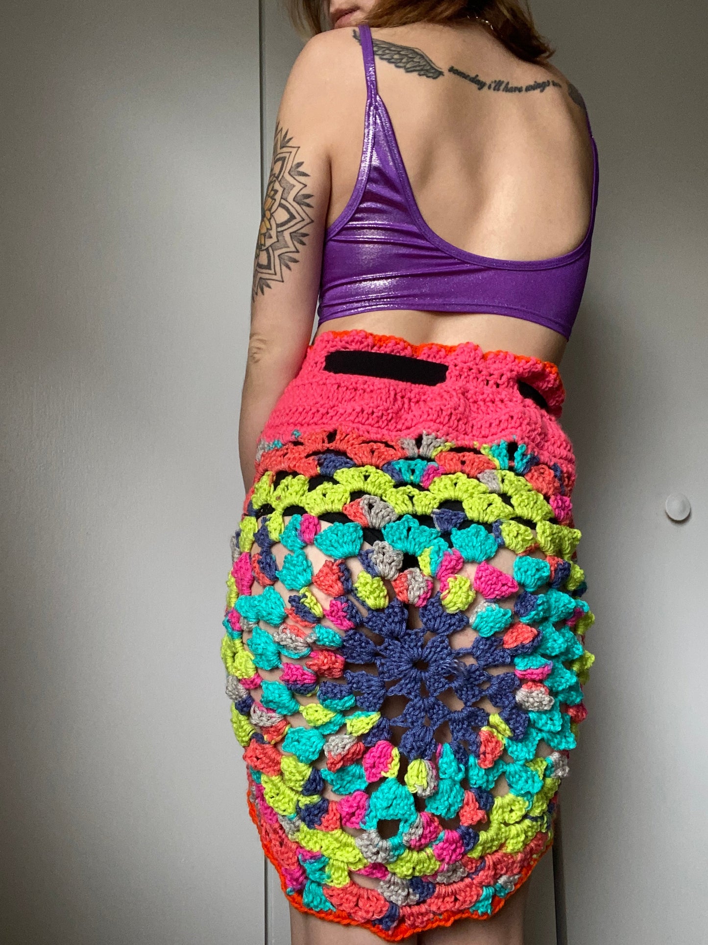 Fairy Fae Crochet Skirt S/M/L
